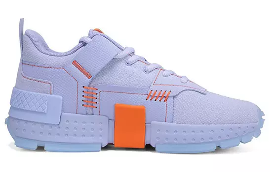 Кроссовки Lifestyle женские с низким верхом психоделического фиолетового цвета Peak