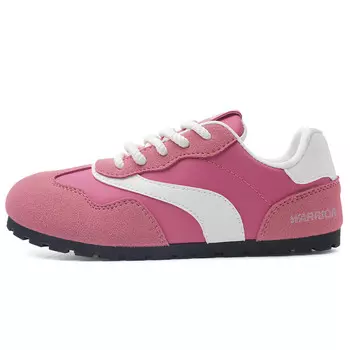 Кроссовки Lifestyle женские с низким верхом, розово-красный Warrior