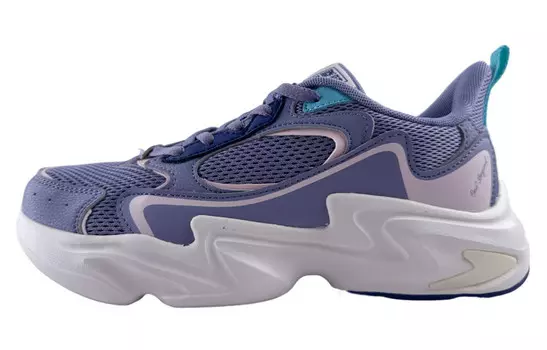 Кроссовки Lifestyle женские с низким верхом розового фиолетового цвета 361°