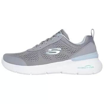 Кроссовки Lifestyle женские с низким верхом серо-синий Skechers