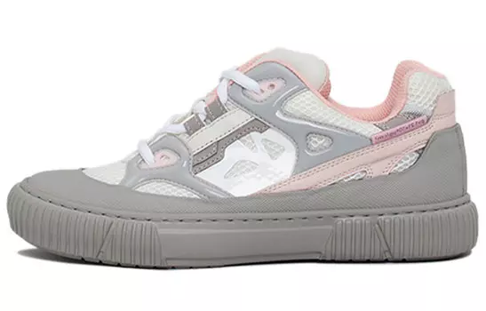 Кроссовки Lifestyle женские с низким верхом серо-розовый Both