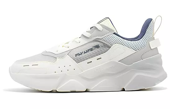 Кроссовки Lifestyle женские с низким верхом серый/белый 361°