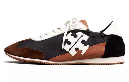 Кроссовки Lifestyle женские с низким верхом Shine Black Tory Burch