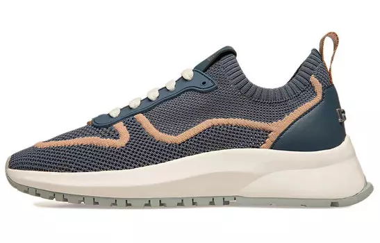 Кроссовки Lifestyle женские с низким верхом светло-голубого цвета Bally