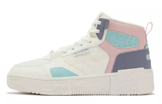 Кроссовки Lifestyle женские средней высоты Feather White/light Peach Pink 361°