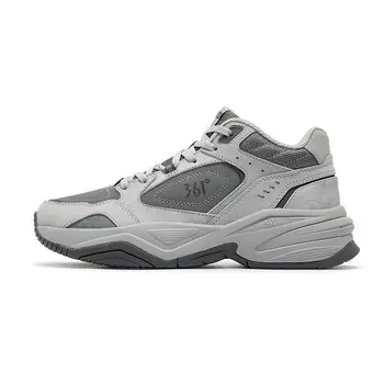 Кроссовки Lifestyle женские средней высоты, графитово-серый/переработанные серый 361°