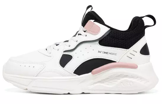 Кроссовки Lifestyle женские высокие белый/черный 361°