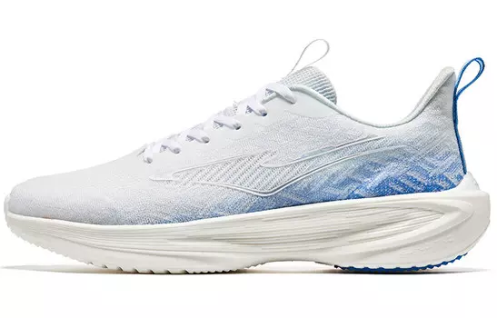 Кроссовки Light Cloud для бега мужские с низким верхом, белые/темно-синие Erke