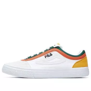 Кроссовки light sneakers gs white/yellow/orange Fila, белый