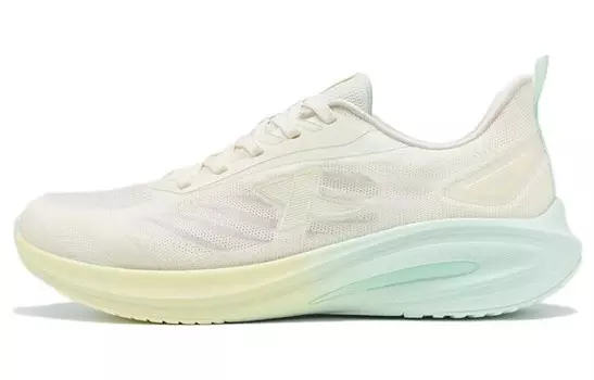 Кроссовки Lighten 7.0 женские с низким верхом, белые/зеленые/синие Xtep