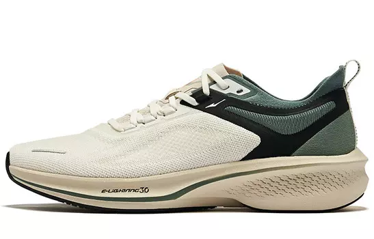 Кроссовки Lightning 3.0 мужские с низким верхом из микрокристаллического белого теплого льна Erke