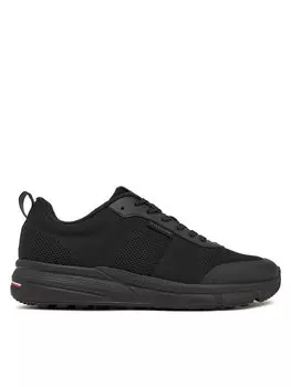 Кроссовки Lightweight Modern Knit Runner FM0FM05326 Tommy Hilfiger, черный