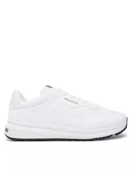 Кроссовки Lightweight Rwb Knit FM0FM05423 Tommy Hilfiger, белый