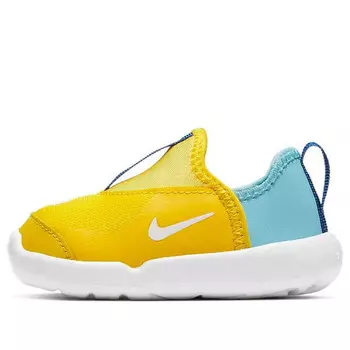 Кроссовки lil' swoosh 'amarillo' Nike, желтый
