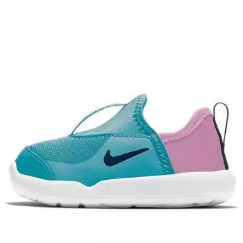 Кроссовки lil' swoosh sports casual shoes 'blue pink' Nike, синий