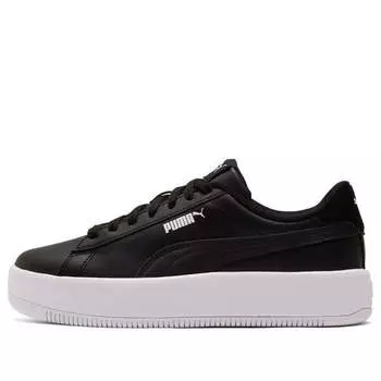 Кроссовки lily platform board shoes black/white Puma, черный