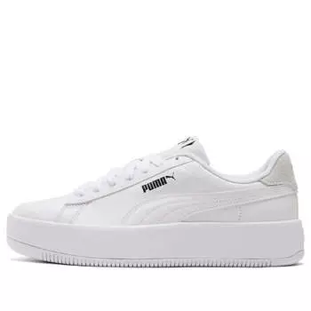 Кроссовки lily platform leather 'white' Puma, белый