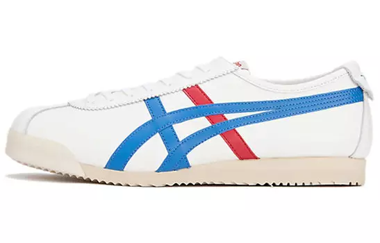 Кроссовки Limber Nm Lifestyle унисекс с низким верхом белого/синего цвета Onitsuka Tiger