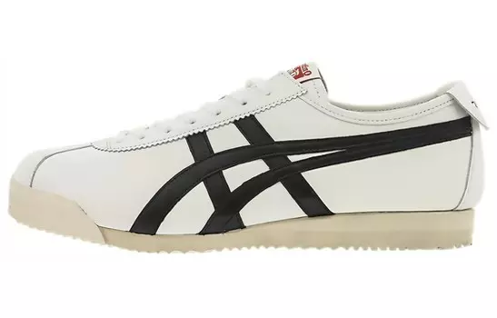 Кроссовки Limber Nm Lifestyle унисекс с низким верхом белого/черного цвета Onitsuka Tiger
