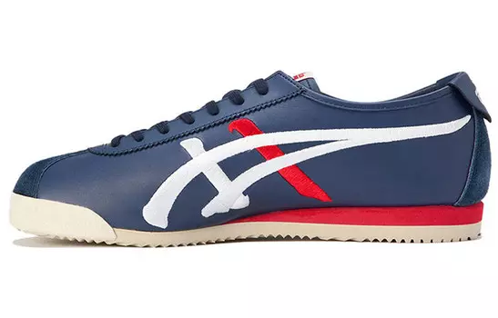 Кроссовки Limber Nm Lifestyle унисекс с низким верхом синего/белого/красного цвета Onitsuka Tiger