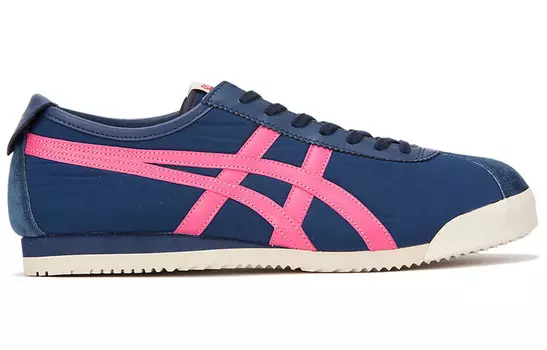 Кроссовки Limber Nm Lifestyle унисекс с низким верхом синего/розового цвета Onitsuka Tiger