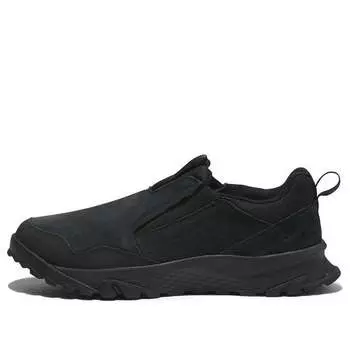 Кроссовки lincoln peak waterproof light slip-on 'black suede' Timberland, черный