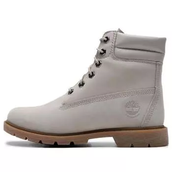 Кроссовки linden woods 6 inch waterproof boots 'light grey' Timberland, серый
