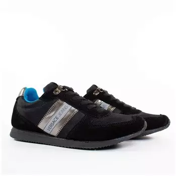 Кроссовки linea и Versace, черный