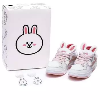 Кроссовки линейки friends x pro розовые Li-Ning, белый