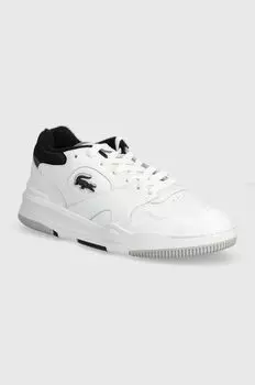 Кроссовки Lineshot с контрастным воротником Lacoste, белый