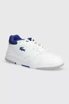 Кроссовки Lineshot с контрастным воротником Lacoste, белый
