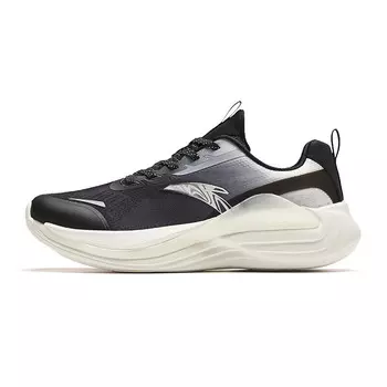 Кроссовки Lingyun 4 женские с низким верхом, черные/белые Anta