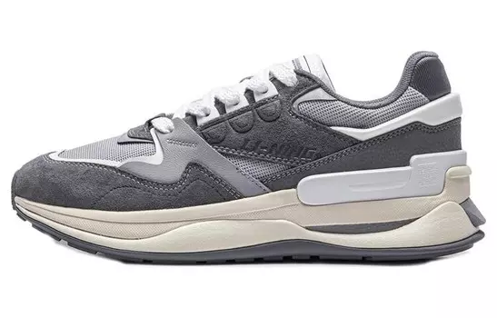 Кроссовки LINING 001 Lifestyle Shoes Men Low-top, голубой