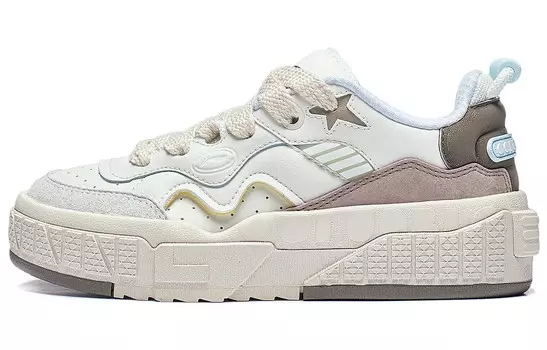 Кроссовки LINING 001 Lifestyle Shoes Women's Low-top, коричневый