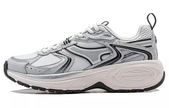 Кроссовки LINING 92 CICI Lifestyle Shoes Women's Low-top Cloud White/Sichuan Lime/silver, белый