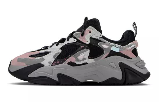 Кроссовки LINING A Thousand Ways Lifestyle Shoes Women's Low-top Pink/Grey, серый
