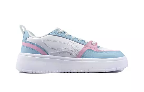 Кроссовки LINING Acer Truncatum Lifestyle Shoes Women's Low-top White, голубой