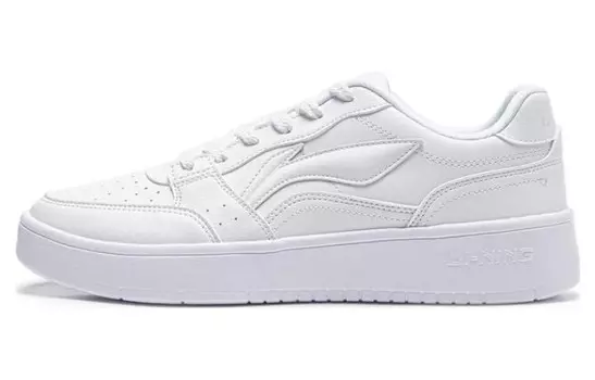 Кроссовки LINING Acer Truncatum Skateboarding Shoes Men Low-top White, белый