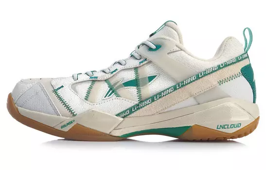 Кроссовки LINING Badminton Shoes Men Low-top White/Gray/Green