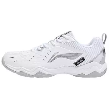 Кроссовки LINING Badminton Shoes Unisex Low-top White/Gray, белый/серый