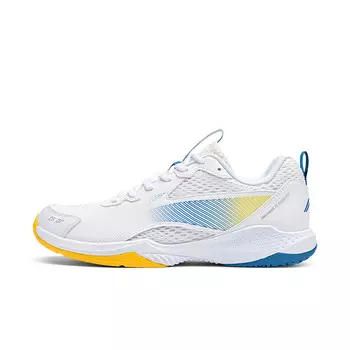 Кроссовки LINING Badminton Shoes Unisex Low-top Standard White / Dazzling Yellow, желтый