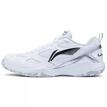 Кроссовки LINING Badminton Shoes Unisex Low-top White/Black, белый/черный