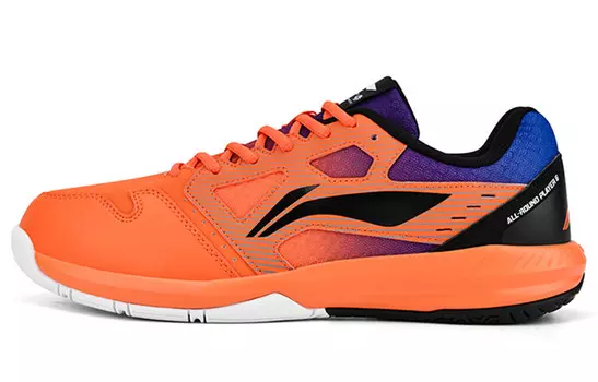 Кроссовки LINING Badminton Shoes Unisex Low-top Cinnabar Orange/black, черный