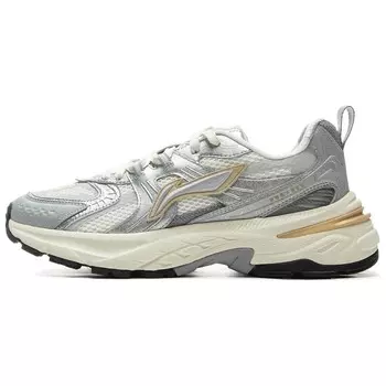 Кроссовки LINING Beichen 2K Lifestyle Shoes Men Low-top Silver, серебряный
