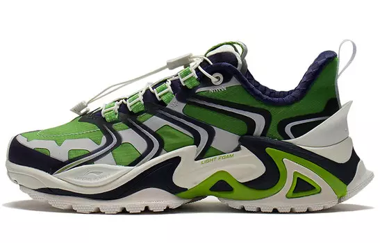 Кроссовки LiNing Casual Shoes Women's Low-Top Leaf Green/Sailor Blue