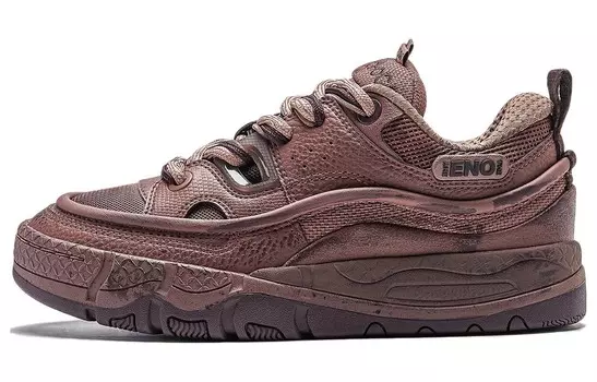 Кроссовки LINING CF Lifestyle Shoes Men Low-top Brown, коричневый