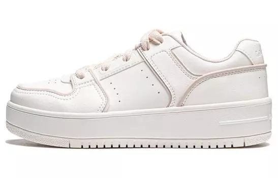 Кроссовки LINING Cheese Series Skateboarding Shoes Women's Low-top Cloud White/silent Purple, фиолетовый