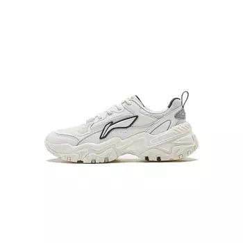 Кроссовки LINING Chunky Sneakers Men Low-top White, белый