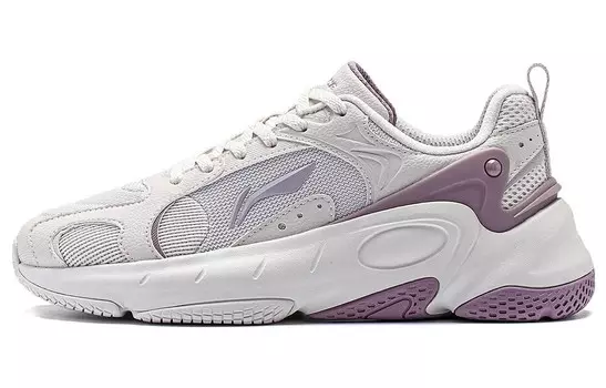 Кроссовки LINING Coconut Milk Lifestyle Shoes Women's Low-top Light Gray, светло-серый