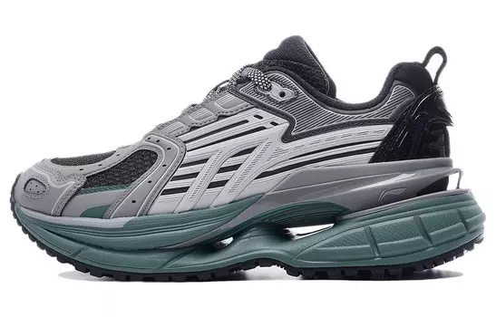 Кроссовки LINING Comet 5 Lifestyle Shoes Women's Low-top, черный/серебряный